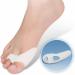 DEAVER Gel Toe Separator Bunion Corrector for Men & Women - Silicone Foot Spacer for Bunion Adjustment - 4 Pairs - Buy Online on GoSupps.com