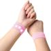 Yeesabella 2 PCS Motion Sickness Bands - Anti Nausea Wristbands for Kids and Adults - Pink - Buy Online on GoSupps.com