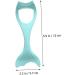 NOLITOY 4pcs Lower Multi-function Reusable Eyelash Shape Silica Mermaid Stencil Blue Girl Mascara Upper for 15X5.7CMx4pcs Bluex4pcs - Buy Online on GoSupps.com