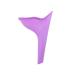 Portable Urinals 1pc 2pcs 3pcs Women Urinal Outdoor Travel Camping Portable Female Urinal Soft Silicone Disposable Paper Urination Device Stand Up for Men Women (Color : Purple 1 pc)