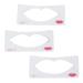 Tiuimk Lip Cards Three different styles for perfect lip formation and makeup application