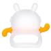 Space Rabbit Gloves Teether - Anti-Drop Silicone Toy for 3+ Months Infants - BPA-Free Baby Chew Toy in Translucent Yellow - Buy Online on GoSupps.com