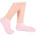 FRCOLOR 3 Pairs Sock Moisturizing Gel Booties Beauty Care Exfoliating Skin Protect Soles Tableware Sucker Titanium Ear Pick Essential Oil Spa Women's Heel Pink Silicone Gel Sebs - Buy Online on GoSupps.com