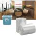 Yubine 1.5 Gallon Clear Trash Bags Small Garbage Bags for Office Bathroom 220 Bags - Buy Online on GoSupps.com
