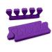 LASSUM 10 Pcs Soft Foam Finger Toe Separator Nail Art Manicure Pedicure Tools, Random Color