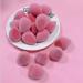 Microfiber Velvet Rose Makeup Sponge - Latex-Free Dual Layer Blender for Flawless Foundation Powder & Cream Makeup (Pink - Buy Online on GoSupps.com