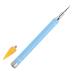 Candy Color Nail Dotting Pen Double-Ended Manicure Tool for Painting Drawing and Picking Rhinestones Lightweight and Durable (Blue)