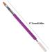 1PC Dual Ended Nail Gel Brush Acrylic Nails UV Gel Picker Extension Brush Pen Spatula Manicure Tool Purple - Buy Online on GoSupps.com