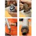 Clay Extruder Hand-Held Tool with 12 Moulds for Sculpture Clay Gun - Buy Online on GoSupps.com