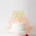 AROKIPPRY 6Pcs Happy Father's Day Cake Topper Fathers Day Cupcake Picks Acrylic Cake Toppers for Father's Day Party Cupcake Decorations Gold flash (6Pcs) - Buy Online on GoSupps.com