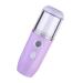 AUTSUPPL 1pc Hydrating Instrument Skin Small Humidifier Plant Beauty Spray Water Meter Portable Purple Abs