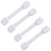 Baby Proof Cupboard Locks 4 Pcs Baby Cupboard Safety Locks Child Locks for Kitchen Cupboards Drawers Fridge Baby Safety Cupboard Locks for Children Extra Easy Installation