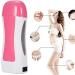 Professional Hair Removal Set - Wax Roller with Thermal Wax & Accessories | 100g Wax Spatulas & Strips for Smooth Skin - Buy Online on GoSupps.com