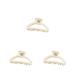 New 2025 1/3Pcs Luxury Trendy Big Pearls Acrylic Hair Claw Clips Round Pearl Makeup Hair Styling Barrettes For Women Hair Accessories Jewelry Fashion Accessories Creative Gift