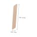 Minkissy 900 STK Wax Pencil for Hair Removal | Crafting Sticks & Wooden Strips for Body & Nose Hair Removal | Buy Internationally - Buy Online on GoSupps.com