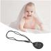 Grey Dragon Silicone Teething Necklace for Baby Sensory Development | Teething Relief & Playtime Fun - Buy Online on GoSupps.com
