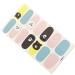 dijiusidy Nail Art Stickers Self-Adhesive Fingernail Decal with Strap Glue DIY Art Decor Full Cover Manicure Kits for Women Girls YMX217 - Buy Online on GoSupps.com