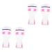 minkissy 2 Sets Portable Eyelash Curler Mascara Eyelash Curler Eyelash Kits Makeup Lashes Curler Mini Eyelash Curler Handy Eyelash Clips Eyelash Curler Kit Pink Cosmetic Travel Makeup Set