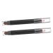 Healvian 2pcs Eyeshadow Eye Makeup Brush Eye Makeup Tool Eye Shadow Makeup Make up Brush Eye Shadow Stick Abs