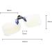 380-500NM Blue Light Filter Clip-On Gaming Glasses | Anti-Tiredness UV Protection for PC Phone & TV - Buy Online on GoSupps.com
