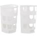 AOVNA 2 Pieces Rabbit Feeder Racks Hay Feeding Food Basket Plastic Hay Feeder Rack for Rabbits Guinea Pigs Chinchilla White & Blue - Buy Online on GoSupps.com
