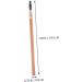 Beatifufu 2pcs Double Ended Eyebrow Pencil with Brush Eyeliner Women Makeup Pencils Eyebrow Pencil Brown Wood - Buy Online on GoSupps.com