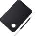 Nail Art Mix Palette Stainless Steel Cosmetic Makeup Palette Spatula Tool for Mixing S Swatches - Buy Online on GoSupps.com