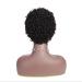 Shimei Short Afro Kinky Curly Human Hair Wig - 8 Inch, None Lace Front, Glueless Pixie Cut Machine Made Unprocessed Virgin Hair - Natural Color - Buy Online on GoSupps.com