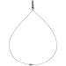 Breathing Necklace for Stress Relief | Fashionable Stainless Steel Anxiety Necklace | Relaxation & Meditation (Black) - Buy Online on GoSupps.com