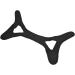 Adjustable Anti Snoring Chin Strap for Men and Women - Rubber Elastic Head Band for Snore Relief - Black - Buy Online on GoSupps.com