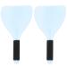 FRCOLOR 4 Pcs Hairspray Face Guard Hairspray Shield for Face Salon Hairdressing Barber Shield Salon Face Eyes Protector Face Guard for Spray Hair Spray Hairspray Mask Safety Mask Handle 32x15x6cmx2pcs As Shownx2pcs - Buy Online on GoSupps.com