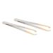 Precision Pink Eyebrow Tweezers for Women - 2 Piece Set | Daily Beauty Tools for Ingrown Hair & Eyebrow Shaping - International Shipping - Buy Online on GoSupps.com