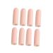 FRCOLOR 8 Pcs Gel Toe Caps Household Finger Cover Sanitary Pad Storage Bag Bike Rack for Back of Bike Finger Sleeves Toe Cap Toe Cap Finger Supplies Ampule Opener Set C01 Thumb Beige 8Pcs