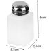 1PC 200ML Push Down Dispenser Press Pumping Dispenser Nail Polish Remover Empty Bottle Alcohol Liquid Press Pumping Dispenser One Touch Metal Liquid Dispenser For Nail Art - Buy Online on GoSupps.com