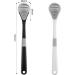 2-Piece Tongue Scraper & Cleaning Brush Set - Soft Double-Sided Oral Hygiene Tool for Healthy Tongue Care - Buy Online on GoSupps.com