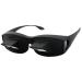 Prism Fit-over lazy glasses night time bed prism reading glasses