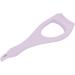 Reusable Silicone Winged Eyeliner Stencil for Makeup with Tooth Shaped Baffle and Detachable Fishtail Brush Soft and Flexible Multifunctional (Purple) - Buy Online on GoSupps.com