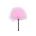 Easy Makeup Powder Puff -Soft Fluffy Turkey Villus Craft Natural Powder-Throwing Beauty Tool (Pink)
