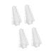 Happyyami 4 Pcs Vegetable Shaping Ice Cube Molds Cake Fruit Vegetable Modeling Plant 20x4cmx2pcs Star Shapex2pcs
