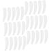 FOMIYES 500 Pcs Mask Scoop Cream Scoop Eye Cream Spoon Facial Cream Spoons Facial Scoops Face Tools Pp White mediumx5pcs Whitex5pcs - Buy Online on GoSupps.com
