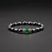 ZJchao Magnetic Bracelet for Weight Reduction | Health Jewelry with Black & Green Stones | Perfect Gift for Men & Women - Buy Online on GoSupps.com