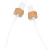 minkissy 2pcs Replacement Nozzles for Spray Bottles Bamboo Cap Mist Tops for Essential Oils