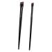 3 Sets cosmetic portable cosmetics eyebrow powder Makeup Tools cosmetology kit eyes bevel ultra thin ultra fine eyeliner brush eyeliner brush ultra thin eyeliner
