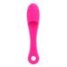Qukaim Face Cleansing Brush Silicone Face Cleansing Finger Brush Pore Cleaner for Blackhead Removal Dark Rose Red