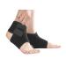 Kids Children Compression Ankle Brace Support Sleeve Adjustable Foot Stabilizer Ankle Guard Pads for Arthritic Pain Relief & Injury Rehabilitation Elastic Ankle Protector for Sports 1 Pair black kid US 5-8