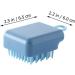 Buy BUIFULSIC 4-Piece Massage Shampoo Brush Set | Multifunctional Hair & Body Washing Tool | Perfect for Scalp & Hair Care - Buy Online on GoSupps.com
