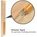 Natural Beech Wood Sauna Hourglass Timer - 15 Min Running Time | Premium Sauna Timer for Relaxation - Buy Online on GoSupps.com