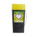 Sharpsafe 0.6 Litre 5th Generation Yellow/Grey -Sharps Bin Clinical Waste Disposal