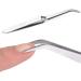 Nail Shaping Tweezers Stainless Steel Nail Tweezers Nail Pinching Tool Tips Nail Tweezers for Nail Art Design - Buy Online on GoSupps.com