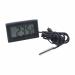 Mini Thermometer with Probe for Aquarium & Water Tank - Digital Temperature Display 1m-5m Black Cable - Buy Online on GoSupps.com
